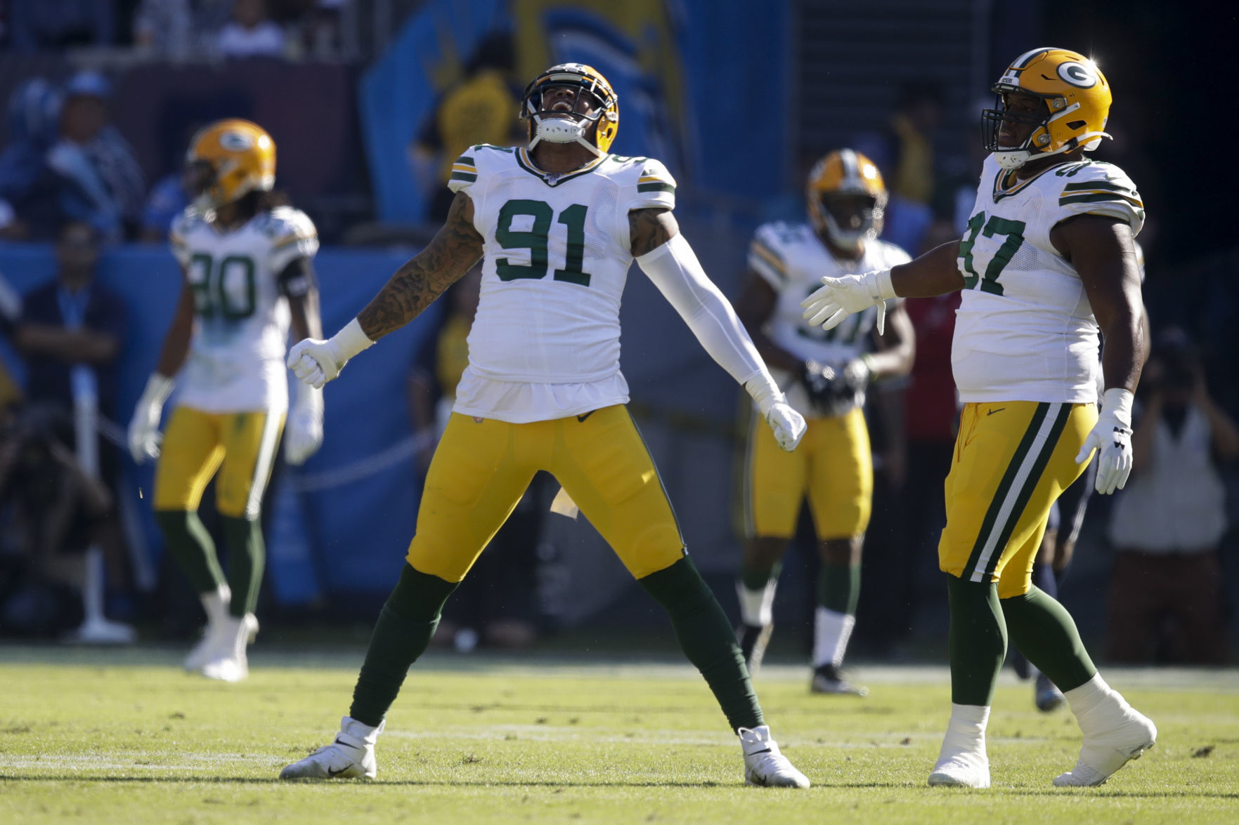 Chargers 26, Packers 11